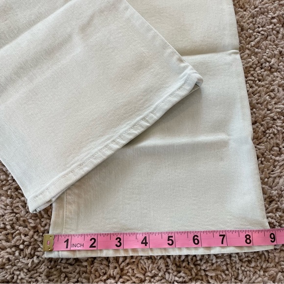 J Crew Garment-Dyed 9" Demi-Boot Crop Jean Pale Mint Size 30 - Picture 12 of 12